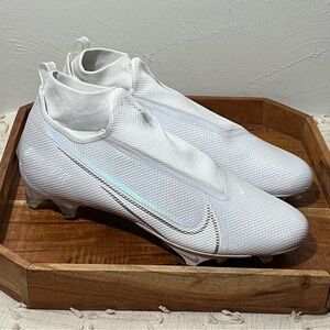 Nike Vapor 360 Pro White Ghost Laces Football Cleats Mens Size 16